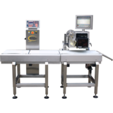 Rapid Checkweigher with Conveyor Belt and Label Printer